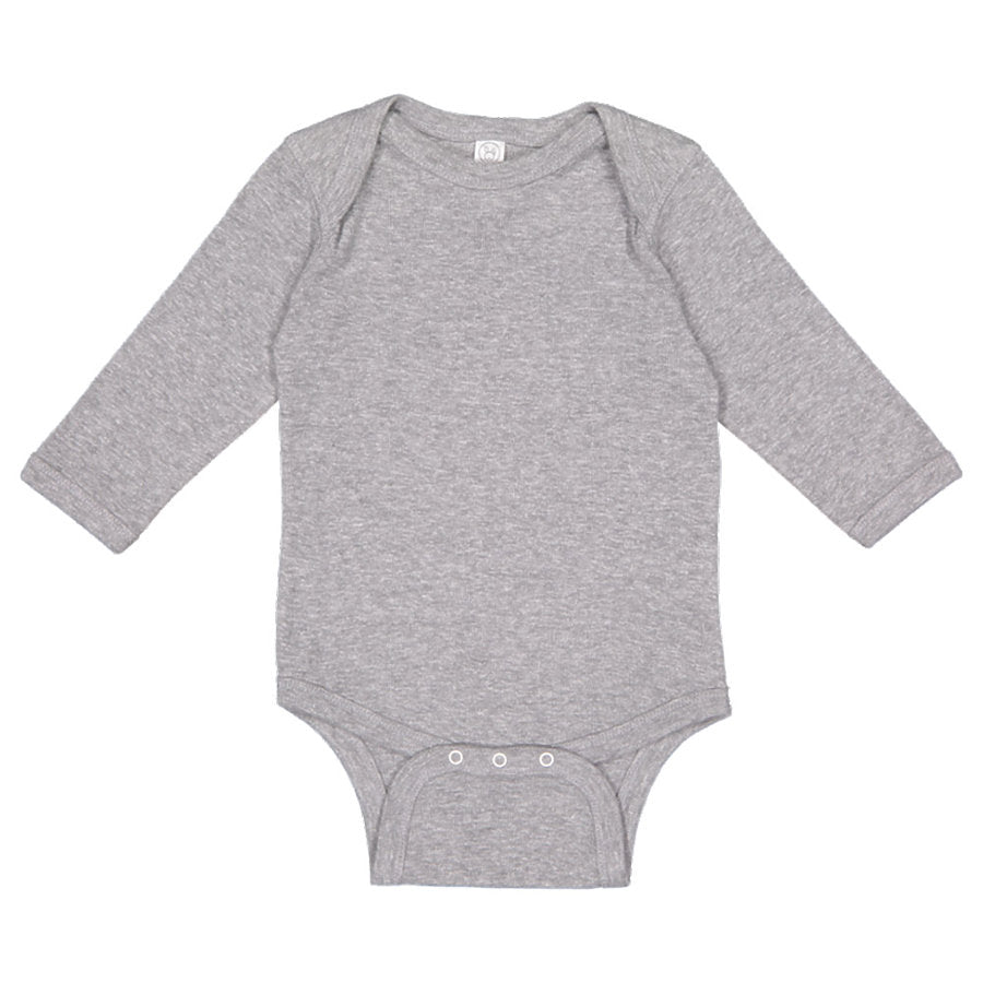 Rabbit Skins 4411 Infant Long Sleeve Bodysuit