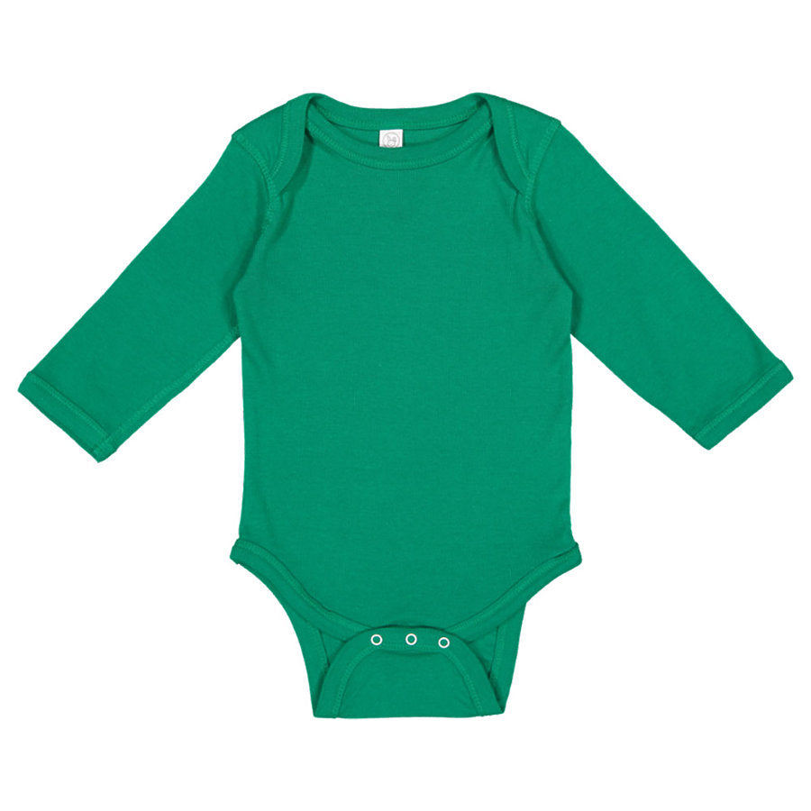 Rabbit Skins 4411 Infant Long Sleeve Bodysuit
